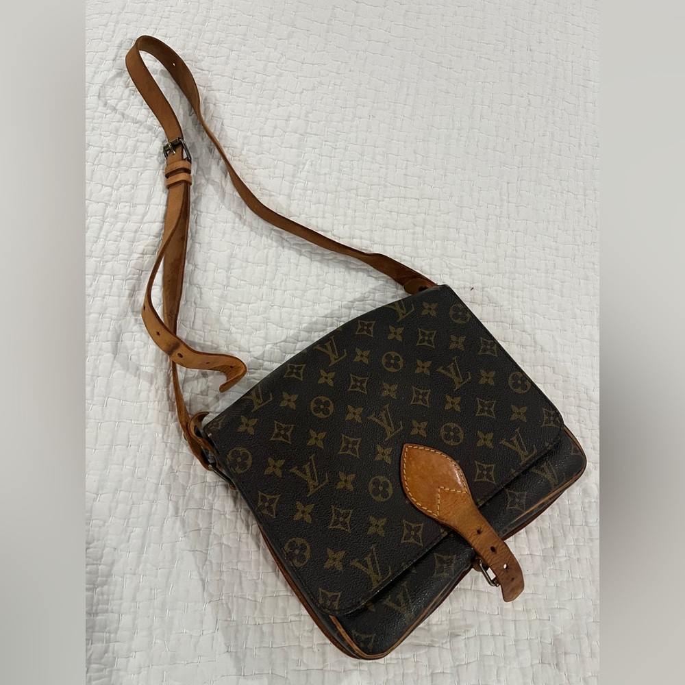 Louis Vuitton Cartouchière GM (Grand Model) Crossbody Bag